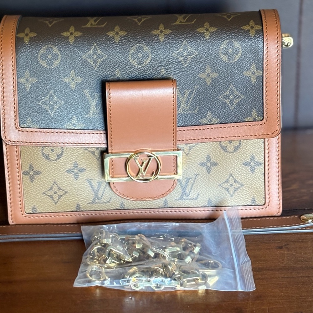 Louis Vuitton Dauphine MM Reverse Monogram